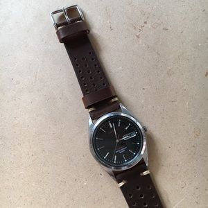 Seiko TITANIUM + Sportster Racer Strap Cafe Racer